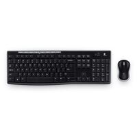 Logitech MK270R Wireless Keyboard and Mouse Combo 2.4GHz Wireless Compact Long Battery Life 8 Shortcut keys