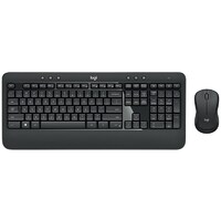 Logitech MK540 Advanced Wireless Keyboard  Mouse Combo -  USB Receiver 10 Meter Wireless Connection Plug and Play Contoured Mouse 920-008682
