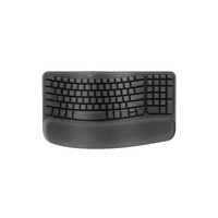 Logitech Ergo Series Wave Keys Wireless Ergonomic Keyboard (Graphite)