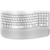 Logitech Ergo Series Wave Keys Wireless Ergonomic Keyboard (Off-white)