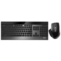 RAPOO 9900M Multi-mode Wireless Ultra-slim Keyboard  Mouse - Bluetooth 4.0 2.4G Multi-Mode Switch Ultra-Slim Keys Adjustable DPI