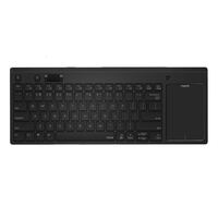 RAPOO K2800 Wireless Keyboard with Touchpad  Entertainment Media Keys -  2.4GHz Range Up to 10m Connect PC to TV Compact Design