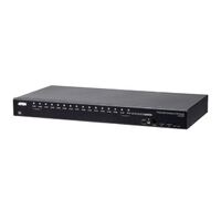 Aten CS19216 16- Port USB3.0 4K DisplayPort KVM Switch Superior video quality Cascadable to two levels-control up to 256 computers Video DynaSync
