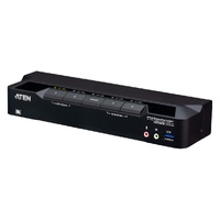 Aten Desktop 4-Port USB 3.0 8K DisplayPort KVMP Switch (Cables included)