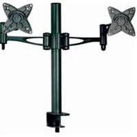 Astrotek Dual Monitor Arm Desk Mount Height Adjustable Stand for 2x LCD Display 23.8 inch 24 inch 27 inch 8kg 30 degree Tilt 180 degree Swivel 360 deg