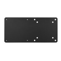 Brateck Vesa Compatible NUC mounting bracket up to 3kg Black colour Steel Material