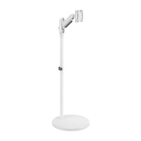Brateck Mobile Spring assisted Display Floor Stand Fit Most 17 inch-35 inch Monitor Up to 10kg per screen VESA 75x75 100x100