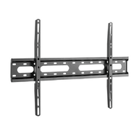 Brateck KL31-46F Super Economy Fixed TV Wall Mount, Fit Screen Size: 37 ft-80 ft Up to 45 KG, Fine Texture Black, 635x420x27mm (new)