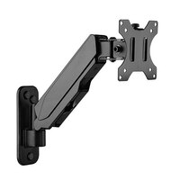 Brateck Single Screen Wall Mounted Gas Spring Monitor Arm17 inch-32 inchWeight Capacity (per screen) 8kg