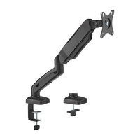 Brateck Economy Single Screen Spring-Assisted Monitor Arm Fit Most 17 inch-32 inch Monitor Up to 9 kg VESA 75x75 100x100