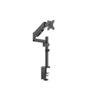 Brateck Single Monitor Full Extension Gas Spring Single Monitor Arm 17 inch - 32 inch Up to 8Kg Per screen VESA 75x75 100x100