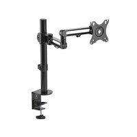 Brateck Articulating Aluminum Single Monitor Arm Fit Most 17 inch-32 inch Montior Up to 8kg per screen VESA 75x75 100x100