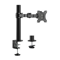 Brateck Single Monitor Affordable Steel Articulating Monitor Arm Fit Most 17 inch-32 inch Monitor Up to 9kg per screen VESA 75x75 100x100