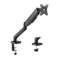 Brateck Cost-Effective Spring-Assisted Monitor Arm Fit Most 17 inch-32 inch Monitor Up to 9KG VESA 75x75100x100(Black)