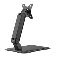 Brateck Single-Monitor Stell Articulating Monitor Mount Fit Most 17 inch-32 inch Monitor Up to 9KG VESA 75x75100x100(Black)(NEW)