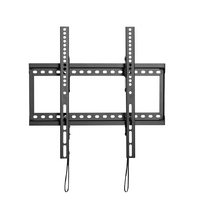 Brateck Tilt TV Wall Mount For 32 ft-70 ft up to 75KG, VESA Compatible: 50x50,75x75,100x100,100x150,100x200,200x200,300x200,200x400 Fine Texture Black