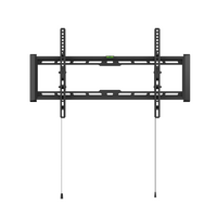 BrateckUltra-Slim and Heavy-Duty TV Wall Mount For 37 ft-80 ft up to 75KG, VESA : 200x200,300x200,400x200,300x300,400x300,400x400,600x400 Matte Black