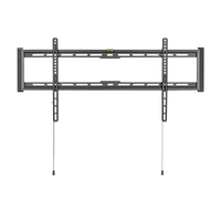 BrateckUltra-Slim and Heavy-Duty TV Wall Mount For 43 ft-90 ft up to 75KG, VESA 200x200,300x200,400x200,300x300,400x300,400x400,600x400,800x400 Black