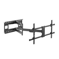 Brateck Extra Long Arm Full-Motion TV Wall Mount For Most 43 inch-80 inch Flat Panel TVs Up to 50kg