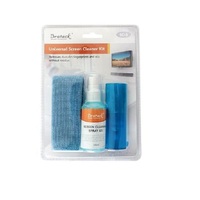 Brateck 3-In-1 Screen Cleaner Kit 1 x 60ml Screen Cleaner  1 x 200x200mm Pearl Cloth  1 x Soft Brush