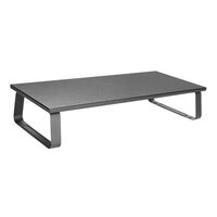 Brateck Timber Desktop Monitor Stand (600x260x120mm) Fit Screen Size 13 inch-32 inch Weight Capacity Up to 20kg- Black
