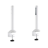 Brateck Slatwall Desk Mounting PoleWork with Slatwall Panel for Creating Desk-Mounted Slat Wall System( Two poles included) 