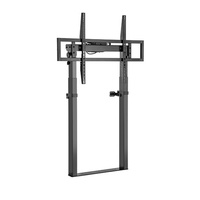 Brateck TTL14-68FR Motorized Wall Mount Stand, Designed for the Heaviest TV Fit Screen Size: 55 ft-100 ftup to120kg - Matte Black（LS）