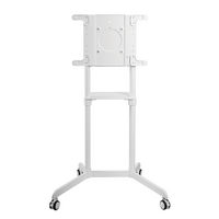 Brateck Rotating Mobile Stand for Interactive Display Fit 37 ft-70 ft  Up to 70kg- VESA: 200x200,400x200,300x300,600x200,350x350,400x400,600x400 White