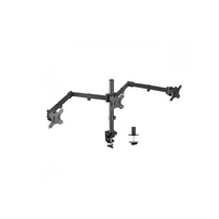mbeat activiva Triple-Screen Articulating Monitor Arm Ideal for a seamless triple monitor setup (13 ft-27 ft), it offers flexible positioning
