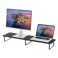 mbeat activiva Black Dual Monitor Riser