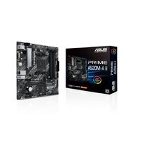 ASUS AMD A520 PRIME A520M-A (Ryzen AM4)  Micro ATX Motherboard with M.2, DP, HDMI,D-Sub, SATA 6 Gbps, USB 3.2 Gen 1 ports, and Aura Sync RGB lighting