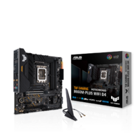 ASUS B660M TUF GAMING B660M-PLUS WIFI D4 Intel LGA 1700 mATX Motherboard PCIe 5.0 DDR4, 2xPCIe4.0 M.2 Slots With Flexible Heatsink, WiFi 6, Aura Sync