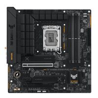 ASUS B760M TUF GAMING B760M-PLUS WIFI II Intel LGA1700 mATX Motherboard 192GB 4xDDR5 1 x PCIe 5.0 x16 slot 3 x M.2 slots4 x SATA1xHDMI 1xDP