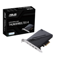 ASUS THUNDERBOLTEX 4 Expansion Card Dual Thunderbolt 40 Gbps Bi-Directional 4xUSB-C 1xDP 4xPCIE3.0