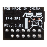 ASUS TPM-SPI TPM Chip Improve Your Computer inchs Security. 14-1 pin and SPI interface Nuvoton NPCT750 Compliant With TCG Specification Family 2.0