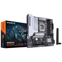 Gigabyte M B B860M GAMING X WIFI6E 1.0, Intel  B860, 4 x DDR5 up to 256 GB, 1x HDMI, 2 x PCI Express x16, 2 x M.2, 4 x SATA, 6x USB 3.2