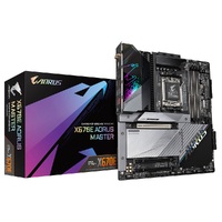 Gigabyte X670E AORUS MASTER AMD AM5 ATX Motherboard 4x DDR5~128GB3x PCIe x16 4x M.2 6x SATA 6 8x USB 3.2 2x USB-C 2x USB 2.0
