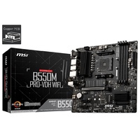 MSI B550M PRO-VDH WIFI AM4 MATX MB 4xDDR4 3xPCIE 2xM.2 HDMI VGA DP RAID LAN 4xSATAIII 5xUSB3.2 6xUSB2.0