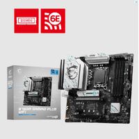 MSI B760M GAMING PLUS WIFI  ATX Motherboard 4x DDR5~192GB 5x PCI-E x 16 2x M.2 4x SATA 2x USB 3.2  4x USB 2.0  1 USBx C