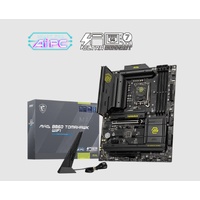 MSI MAG B860 TOMAHAWK WIFI, INTEL B860, 4x DDR5 256GB, 1x HDMI, 2x PCI-E x16 slot, 1x PCI-E x1, 3x M.2, 4x SATA 6G, 8x USB 2.0. Intel Killer BE1750