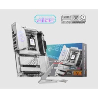 MSI MPG X870EEDGE TI WIFI, AMD AM5 ATX Motherboard 4x DDR5~256GB, 3x PCIe x16, 4x M.2, 8x USB 2.0, 4x USB-C