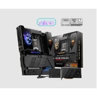 MSI MEG X870E GODLIKE, AMD X870E Socket AM5 Motherboard 4x DDR5~256GB, 2x PCIe x16, 7x M.2, 4x USB 2.0, 9x USB-C
