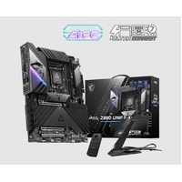 MSI MEG Z890 UNIFY-X, INTEL Z890, 2x DDR5 128GB, 3x PCI-E x16 slot, 1x PCI-E x1, 6x M.2,6x SATA,  4x USB 2.0, Intel Killer BE1750x Wi-Fi 7