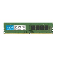 Crucial 8GB (1x8GB) DDR4 UDIMM 3200MHz CL22 Dual Ranked x8 Single Stick Desktop PC Memory RAM