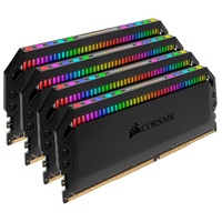 Corsair Dominator Platinum RGB 64GB (4x16GB) DDR4 3600MHz CL18 DIMM Unbuffered 18-19-19-39 XMP 2.0 Black Heatspreaders 1.35V Desktop PC Gaming Memory