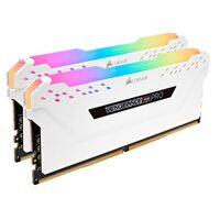 Corsair Vengeance RGB PRO 16GB (2x8GB) DDR4 3600MHz C18 White Desktop Gaming Memory Intel XMP2.0 AMD Ryzen