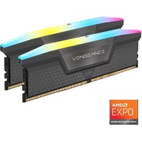 Corsair Vengeance RGB 16GB (2 x 8GB) 288-Pin PC RAM DDR5 5200 (PC5 41600) Desktop Memory