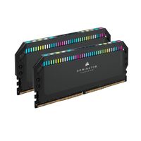 Corsair Dominator Platinum RGB 32GB (2x16GB) DDR5 UDIMM 5200Mhz C40 1.25V Black Desktop PC Gaming Memory