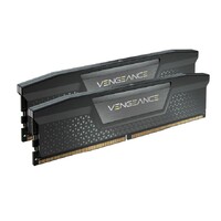 Corsair Vengeance 64GB (2x32GB) DDR5 UDIMM 6000MHz C40 1.35V Desktop Gaming Memory Black