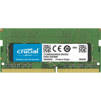 Crucial 32GB (1x32GB) DDR4 SODIMM 3200MHz CL22 1.2V Dual Ranked Notebook Laptop Memory RAM